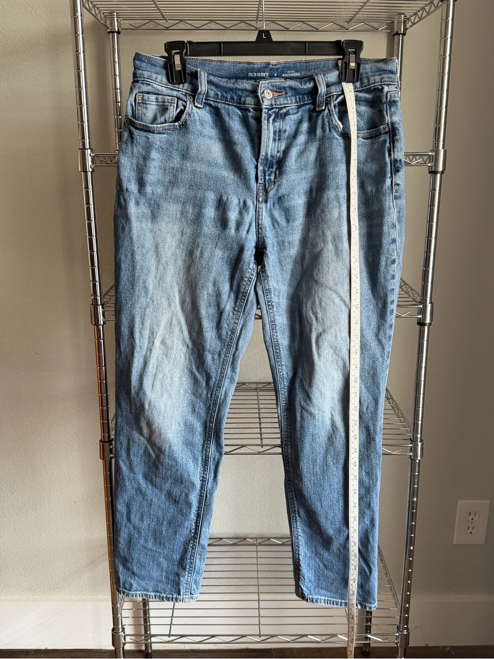 Old Navy Light Wash Boyfriend Jeans - Blue